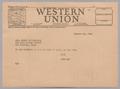 Letter: [Telegram from D. W. and Jeane Kempner to Hattie Oppenheimer, October…