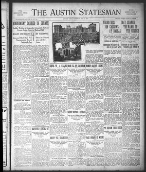 Primary view of object titled 'The Austin Statesman (Austin, Tex.), Vol. 41, No. 134, Ed. 1 Saturday, May 14, 1910'.