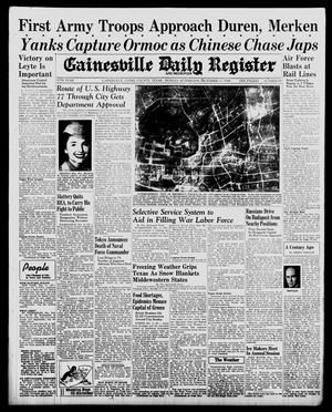 Primary view of object titled 'Gainesville Daily Register and Messenger (Gainesville, Tex.), Vol. 55, No. 89, Ed. 1 Monday, December 11, 1944'.