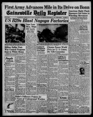 Primary view of Gainesville Daily Register and Messenger (Gainesville, Tex.), Vol. 55, No. 91, Ed. 1 Wednesday, December 13, 1944