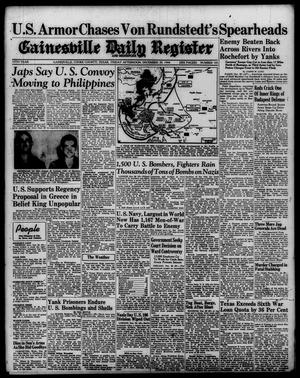Primary view of object titled 'Gainesville Daily Register and Messenger (Gainesville, Tex.), Vol. 55, No. 105, Ed. 1 Friday, December 29, 1944'.