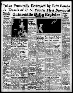 Primary view of object titled 'Gainesville Daily Register and Messenger (Gainesville, Tex.), Vol. 55, No. 232, Ed. 1 Saturday, May 26, 1945'.