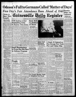 Primary view of object titled 'Gainesville Daily Register and Messenger (Gainesville, Tex.), Vol. 51, No. 304, Ed. 1 Tuesday, August 19, 1941'.