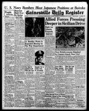 Primary view of object titled 'Gainesville Daily Register and Messenger (Gainesville, Tex.), Vol. 53, No. 277, Ed. 1 Thursday, July 22, 1943'.