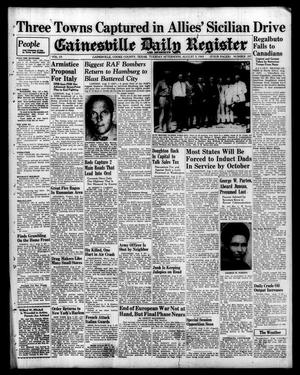 Primary view of object titled 'Gainesville Daily Register and Messenger (Gainesville, Tex.), Vol. 53, No. 287, Ed. 1 Tuesday, August 3, 1943'.