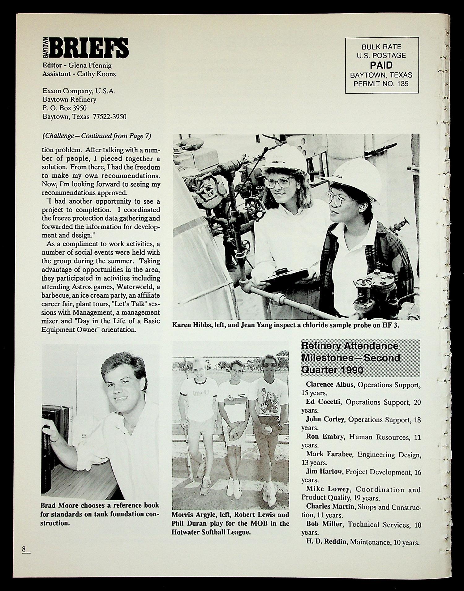 Baytown Briefs (Baytown, Tex.), Vol. 38, No. 05, Ed. 1, September 1990
                                                
                                                    [Sequence #]: 8 of 8
                                                