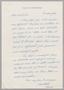 Primary view of [Handwritten Letter from Harris K. Oppenheimer to R. Lee. Kempner]