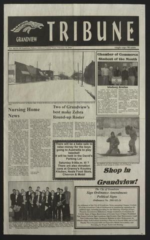 Primary view of object titled 'Grandview Tribune (Grandview, Tex.), Vol. 108, No. 26, Ed. 1 Friday, February 28, 2003'.