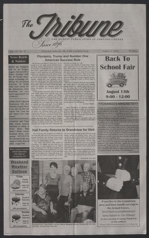 Primary view of The Tribune (Grandview, Tex.), Vol. 121, No. 32, Ed. 1 Friday, August 12, 2016
