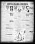 Newspaper: Denton Record-Chronicle (Denton, Tex.), Vol. 24, No. 62, Ed. 1 Saturd…