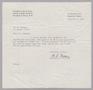 Letter: [Letter from Everett L. Goar to I. H. Kempner, October 7, 1949]