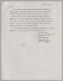 Primary view of [Letter from George Leshkevich to H. Kempner Cotton Company, August 20, 1965]