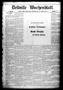 Newspaper: Bellville Wochenblatt. (Bellville, Tex.), Vol. 1, No. 15, Ed. 1 Thurs…