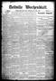Newspaper: Bellville Wochenblatt. (Bellville, Tex.), Vol. 1, No. 27, Ed. 1 Thurs…