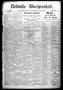 Thumbnail image of item number 1 in: 'Bellville Wochenblatt. (Bellville, Tex.), Vol. 1, No. 33, Ed. 1 Thursday, April 28, 1892'.