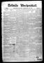 Primary view of Bellville Wochenblatt. (Bellville, Tex.), Vol. 1, No. 44, Ed. 1 Thursday, July 14, 1892