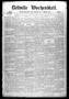 Newspaper: Bellville Wochenblatt. (Bellville, Tex.), Vol. 2, No. 7, Ed. 1 Thursd…