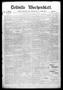 Newspaper: Bellville Wochenblatt. (Bellville, Tex.), Vol. 2, No. 11, Ed. 1 Thurs…