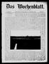 Newspaper: Das Wochenblatt. (Austin, Tex.), Vol. 1, No. 7, Ed. 1 Thursday, Septe…
