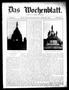 Newspaper: Das Wochenblatt. (Austin, Tex.), Vol. 1, No. 9, Ed. 1 Thursday, Septe…