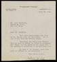 Letter: [Letter from Estelle Welsh to Alex Bradford, July 25, 1944]