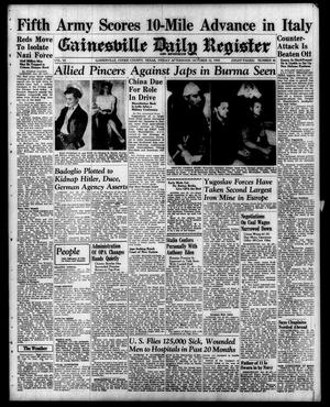 Primary view of Gainesville Daily Register and Messenger (Gainesville, Tex.), Vol. 54, No. 46, Ed. 1 Friday, October 22, 1943