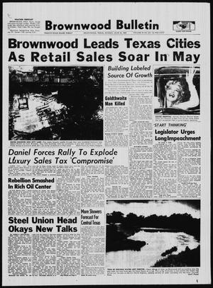 Primary view of object titled 'Brownwood Bulletin (Brownwood, Tex.), Vol. 59, No. 219, Ed. 1 Sunday, June 28, 1959'.