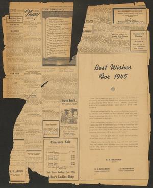 Primary view of object titled 'The Ennis Daily News (Ennis, Tex.), Vol. [54], No. [1], Ed. 1 Monday, January 1, 1945'.
