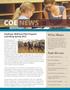 Journal/Magazine/Newsletter: COE News, Fall 2014