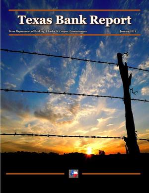 Primary view of object titled 'Texas Bank Report: January 2019'.