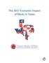 Report: Texas Music Economic Impact: 2017