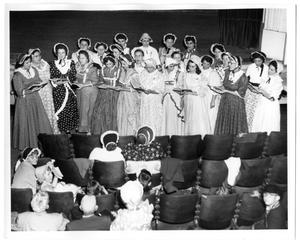 Primary view of object titled '[ABC Belles singing]'.