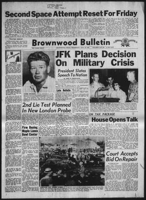 Primary view of object titled 'Brownwood Bulletin (Brownwood, Tex.), Vol. 61, No. 238, Ed. 1 Wednesday, July 19, 1961'.