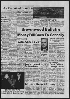 Primary view of object titled 'Brownwood Bulletin (Brownwood, Tex.), Vol. 65, No. 179, Ed. 1 Wednesday, May 12, 1965'.