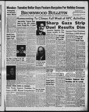 Primary view of object titled 'Brownwood Bulletin (Brownwood, Tex.), Vol. 56, No. 19, Ed. 1 Sunday, November 6, 1955'.