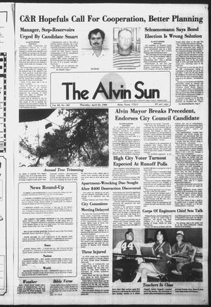 Primary view of The Alvin Sun (Alvin, Tex.), Vol. 90, No. 185, Ed. 1 Thursday, April 24, 1980