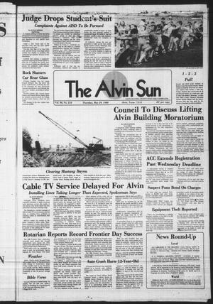 Primary view of The Alvin Sun (Alvin, Tex.), Vol. 90, No. 210, Ed. 1 Thursday, May 29, 1980