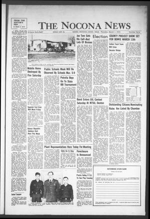 Primary view of object titled 'The Nocona News (Nocona, Tex.), Vol. 68, No. 40, Ed. 1 Thursday, March 1, 1973'.
