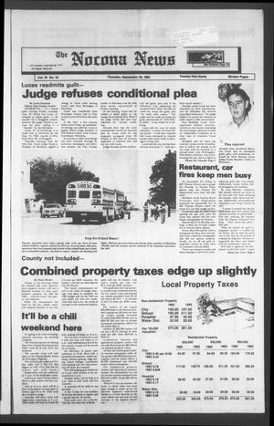 Primary view of object titled 'The Nocona News (Nocona, Tex.), Vol. 78, No. 18, Ed. 1 Thursday, September 29, 1983'.