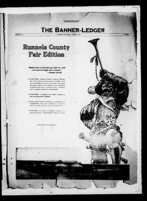 Primary view of object titled 'The Banner-Ledger (Ballinger, Tex.), Vol. 49, No. 3, Ed. 1 Friday, October 4, 1929'.