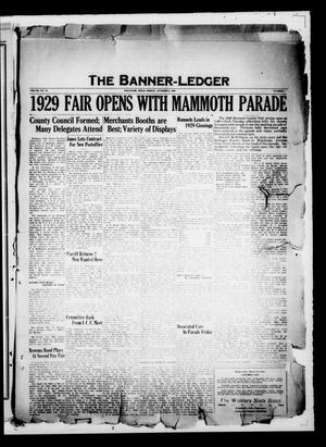 Primary view of object titled 'The Banner-Ledger (Ballinger, Tex.), Vol. 49, No. 4, Ed. 1 Friday, October 11, 1929'.