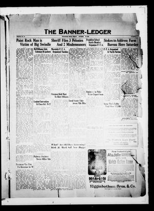 Primary view of object titled 'The Banner-Ledger (Ballinger, Tex.), Vol. 49, No. 6, Ed. 1 Friday, October 25, 1929'.