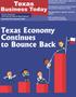 Journal/Magazine/Newsletter: Texas Business Today, Second & Third Quarter 2021