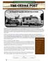 Journal/Magazine/Newsletter: The Cedar Post, Volume 3, Number 1, April 2013