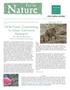 Journal/Magazine/Newsletter: Eye on Nature, Spring 2014