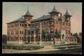 Primary view of [Postcard of the YMCA Building in Palestine, Texas]