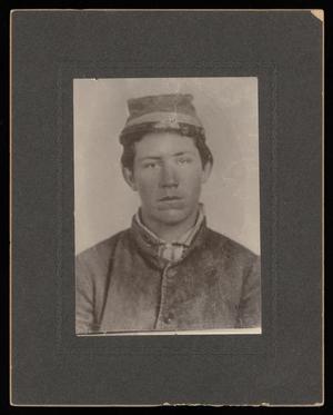 Primary view of object titled '[Portrait of an Unknown Soldier]'.