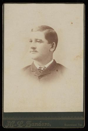 Primary view of object titled '[Portrait of an Unidentified Man with a Mustache]'.