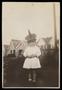 Photograph: [June Robertson Dressed up for Halloween]