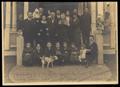 Photograph: [Evans Family Photo on Porch Steps]